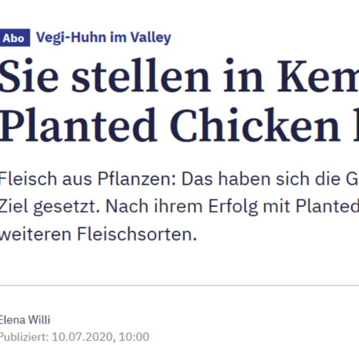 They plant chicken in Kemptthal