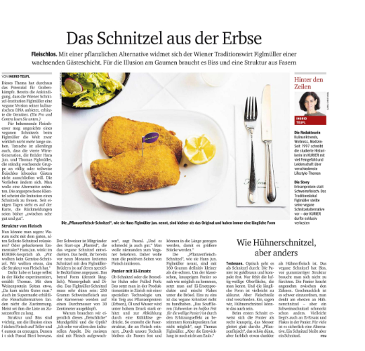 The Schnitzel from the Pea