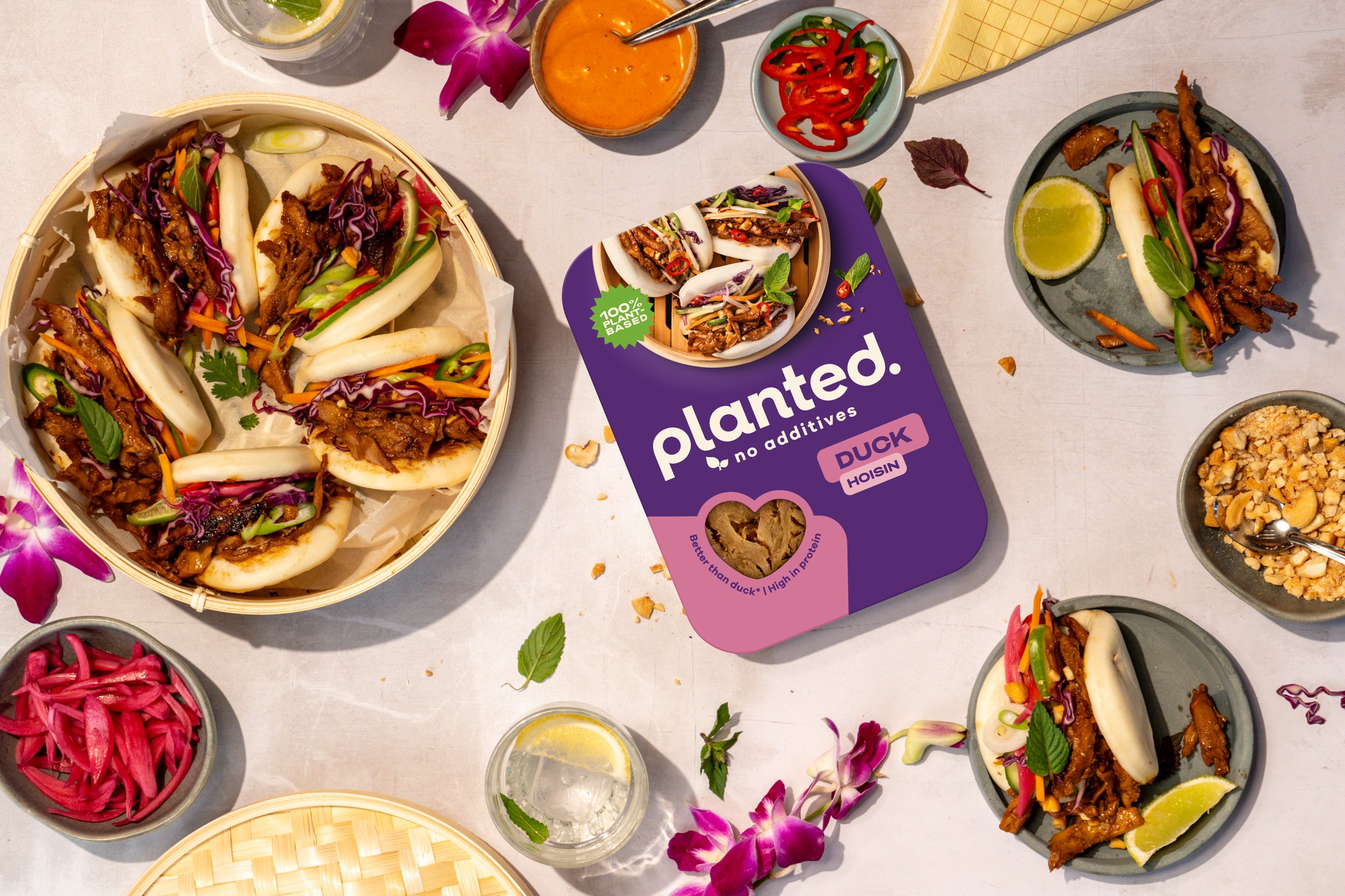 Planted launches at Tesco & unveils new product planted.duck
